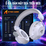 TAI NGHE ATTACK SHARK L50 PRO MULTI MODES WHITE