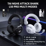 TAI NGHE ATTACK SHARK L50 PRO MULTI MODES 