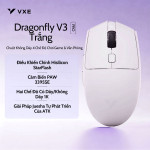 CHUỘT VXE V3 PRO MULTI MODES TRẮNG (PAW3395SE/49G)