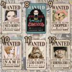 LÓT CHUỘT POSTER TRUY NÃ ONE PIECE SIZE 20X30 DÀY 3MM