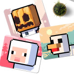 LÓT CHUỘT MINECRAFT SIZE 35X30 DÀY 3MM