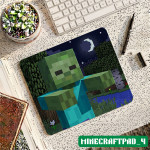 LÓT CHUỘT MINECRAFT SIZE 35X30 DÀY 3MM