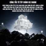 BÀN PHÍM CƠ ATTACK SHARK R98 HE CARBON FIBER RAPID TRIGGER ICE SHARK MAGNETIC SWITCH