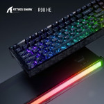 BÀN PHÍM CƠ ATTACK SHARK R98 HE CARBON FIBER RAPID TRIGGER ICE SHARK MAGNETIC SWITCH