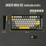 BÀN PHÍM CƠ AJAZZ AK820 MAX RAPID TRIGGER MAGNETIC SWITCH