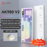 BÀN PHÍM CƠ AJAZZ A980 V2 MULTI MODES TFT SCREEN