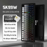 BÀN PHÍM CƠ SOREX SK99W MULTI MODES MILKY YELLOW PRO SWITCH