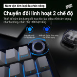 BÀN PHÍM CƠ SOREX SK99W MULTI MODES MILKY YELLOW PRO SWITCH