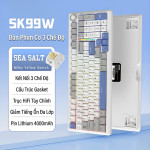 BÀN PHÍM CƠ SOREX SK99W MULTI MODES MILKY YELLOW PRO SWITCH