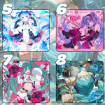 LÓT CHUỘT HATSUNE MIKU SIZE 35X30 DÀY 3MM