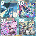 LÓT CHUỘT HATSUNE MIKU SIZE 35X30 DÀY 3MM