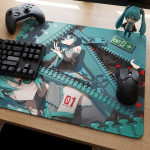 LÓT CHUỘT HATSUNE MIKU SIZE 35X30 DÀY 3MM