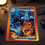 LÓT CHUỘT THẺ BÀI POKEMON SIZE 20X30CM