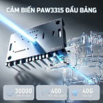 CHUỘT ATTACK SHARK X11 PRO V2 DOCK TFT (PAW3315/66G)