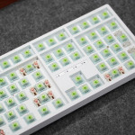 KIT BÀN PHÍM CƠ LEAVEN K108W MULTI MODES POM GREEN SWITCH