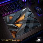 LÓT CHUỘT KÍNH CƯỜNG LỰC 3D SPECTRA GAMING SIZE 45X40 DÀY 3MM