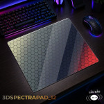 LÓT CHUỘT KÍNH CƯỜNG LỰC 3D SPECTRA GAMING SIZE 45X40 DÀY 3MM