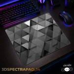 LÓT CHUỘT KÍNH CƯỜNG LỰC 3D SPECTRA GAMING SIZE 45X40 DÀY 3MM