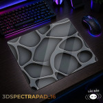 LÓT CHUỘT KÍNH CƯỜNG LỰC 3D SPECTRA GAMING SIZE 45X40 DÀY 3MM