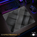 LÓT CHUỘT KÍNH CƯỜNG LỰC 3D SPECTRA GAMING SIZE 45X40 DÀY 3MM