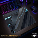 LÓT CHUỘT KÍNH CƯỜNG LỰC 3D SPECTRA GAMING SIZE 45X40 DÀY 3MM