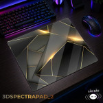 LÓT CHUỘT KÍNH CƯỜNG LỰC 3D SPECTRA GAMING SIZE 45X40 DÀY 3MM