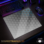 LÓT CHUỘT KÍNH CƯỜNG LỰC 3D SPECTRA GAMING SIZE 45X40 DÀY 3MM