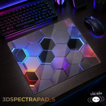 LÓT CHUỘT KÍNH CƯỜNG LỰC 3D SPECTRA GAMING SIZE 45X40 DÀY 3MM