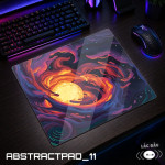LÓT CHUỘT KÍNH CƯỜNG LỰC ABSTRACT SIZE 45X40 DÀY 3MM