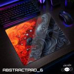 LÓT CHUỘT KÍNH CƯỜNG LỰC ABSTRACT SIZE 45X40 DÀY 3MM