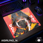 LÓT CHUỘT KÍNH CƯỜNG LỰC WARRIOR AI SIZE 45X40 DÀY 3MM