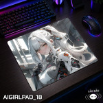 LÓT CHUỘT KÍNH CƯỜNG LỰC WARRIOR AI SIZE 45X40 DÀY 3MM