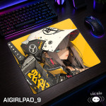 LÓT CHUỘT KÍNH CƯỜNG LỰC WARRIOR AI SIZE 45X40 DÀY 3MM