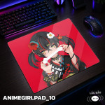 LÓT CHUỘT KÍNH CƯỜNG LỰC  ANIME GIRL SIZE 45X40 DÀY 3MM