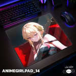 LÓT CHUỘT KÍNH CƯỜNG LỰC  ANIME GIRL SIZE 45X40 DÀY 3MM