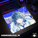LÓT CHUỘT KÍNH CƯỜNG LỰC  ANIME GIRL SIZE 45X40 DÀY 3MM