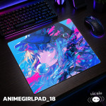 LÓT CHUỘT KÍNH CƯỜNG LỰC  ANIME GIRL SIZE 45X40 DÀY 3MM