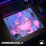 LÓT CHUỘT KÍNH CƯỜNG LỰC  ANIME GIRL SIZE 45X40 DÀY 3MM
