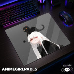 LÓT CHUỘT KÍNH CƯỜNG LỰC  ANIME GIRL SIZE 45X40 DÀY 3MM