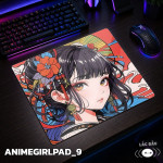 LÓT CHUỘT KÍNH CƯỜNG LỰC  ANIME GIRL SIZE 45X40 DÀY 3MM