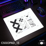 LÓT CHUỘT KÍNH CƯỜNG LỰC CSGO CS2 COUNTER STRIKE SIZE 45X40 DÀY 3MM