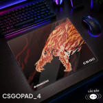 LÓT CHUỘT KÍNH CƯỜNG LỰC CSGO CS2 COUNTER STRIKE SIZE 45X40 DÀY 3MM