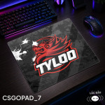 LÓT CHUỘT KÍNH CƯỜNG LỰC CSGO CS2 COUNTER STRIKE SIZE 45X40 DÀY 3MM