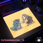 LÓT CHUỘT KÍNH CƯỜNG LỰC CUTE ANIMALS SIZE 45X40 DÀY 3MM