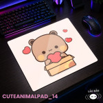 LÓT CHUỘT KÍNH CƯỜNG LỰC CUTE ANIMALS SIZE 45X40 DÀY 3MM