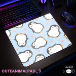 LÓT CHUỘT KÍNH CƯỜNG LỰC CUTE ANIMALS SIZE 45X40 DÀY 3MM