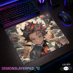 LÓT CHUỘT KÍNH CƯỜNG LỰC DEMON SLAYER SIZE 45X40 DÀY 3MM