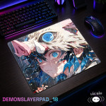 LÓT CHUỘT KÍNH CƯỜNG LỰC DEMON SLAYER SIZE 45X40 DÀY 3MM