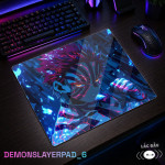 LÓT CHUỘT KÍNH CƯỜNG LỰC DEMON SLAYER SIZE 45X40 DÀY 3MM