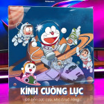 LÓT CHUỘT KÍNH CƯỜNG LỰC DORAEMON SIZE 35X30 DÀY 3MM